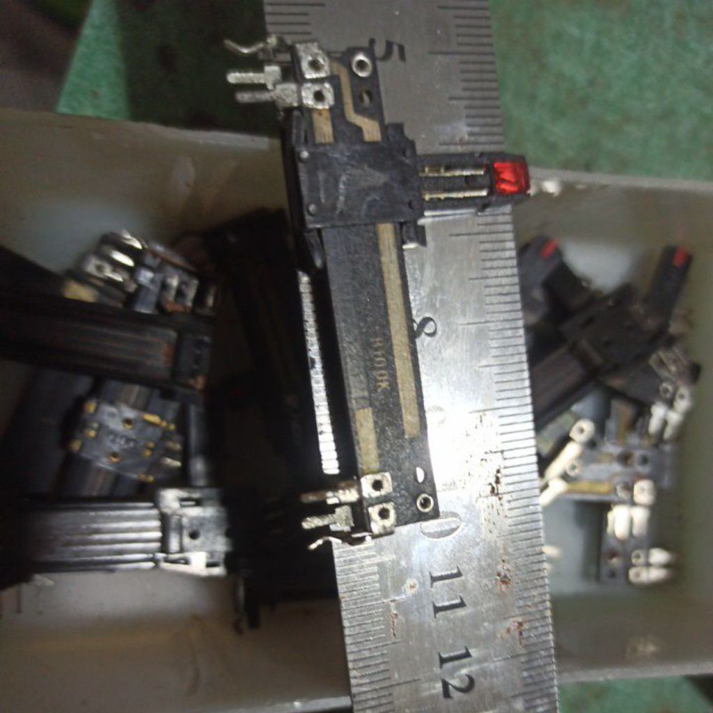 potentio geser b 100k mono dgn led