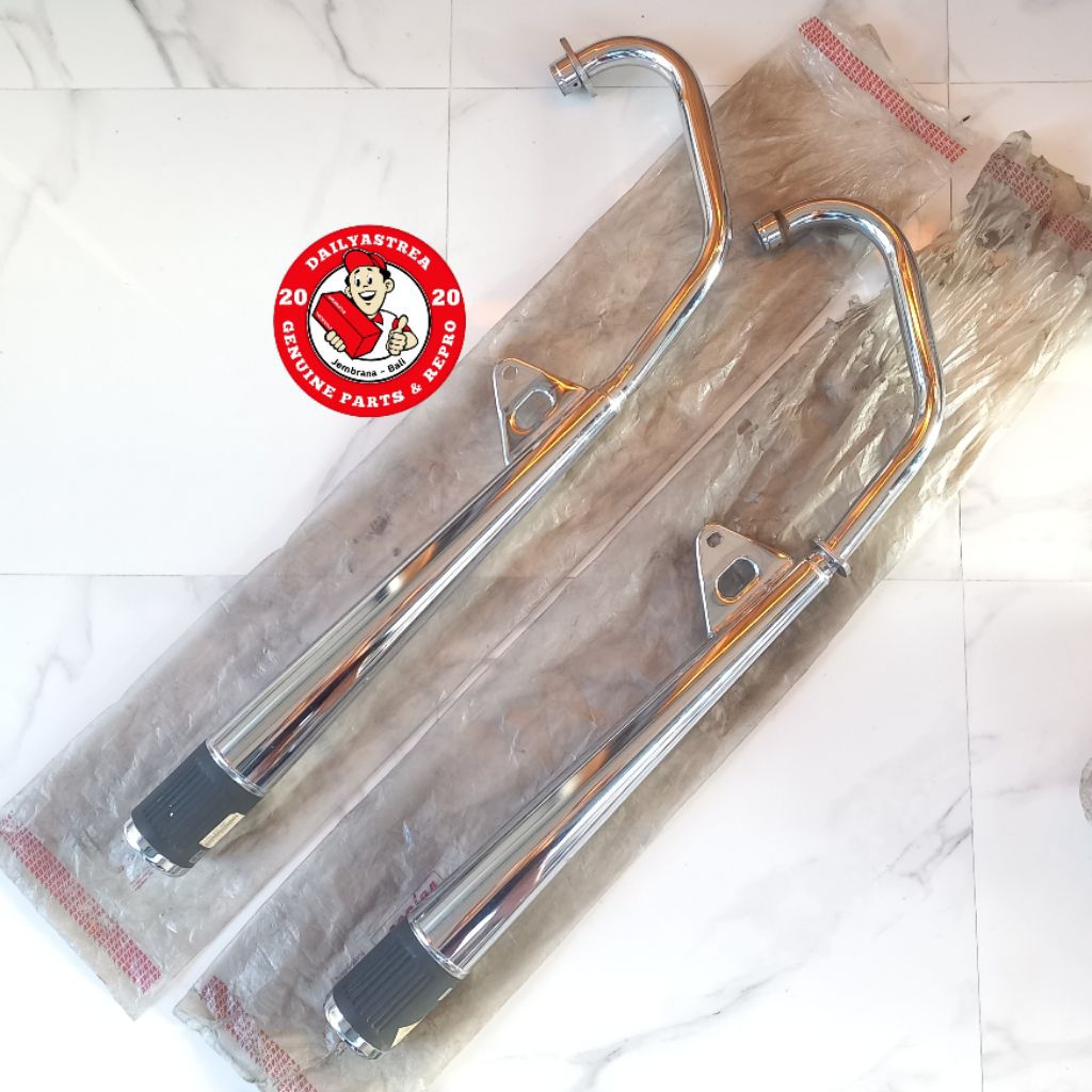 MUFFLER EXHAUST KNALPOT HONDA GLMAX GLPRO GL MAX PRO NEOTECH ORIGINAL ORI HM KEG KEH 18300-KEG-900