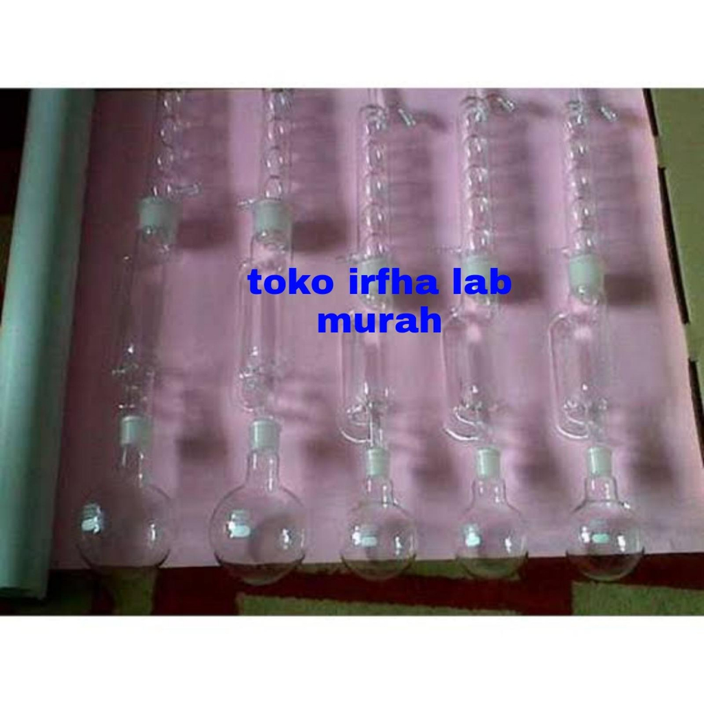 Soxhlet ektraktor 1000ml pyrex tahan panas