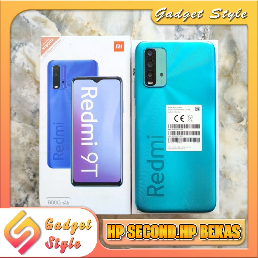 Xiaomi Redmi 9T Ram 4/64GB | Ram 6/128GB Second Resmi Gadget Style Store