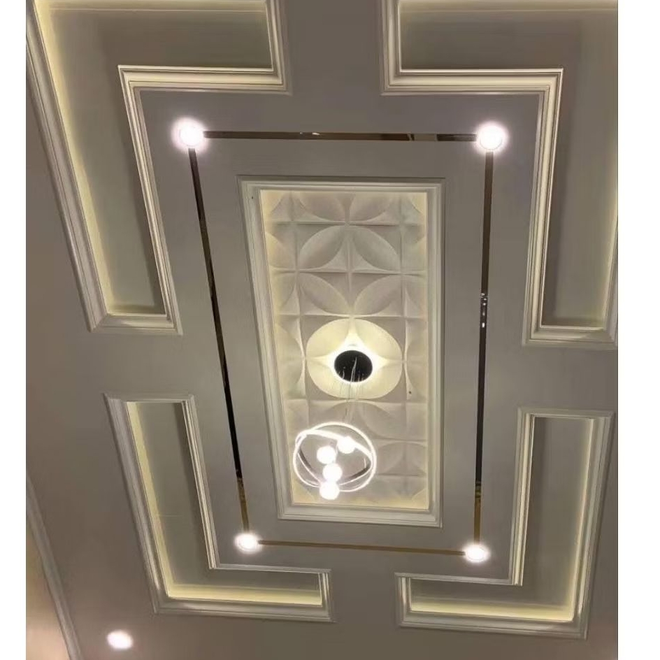 plafon gypsum terpasang minimalis