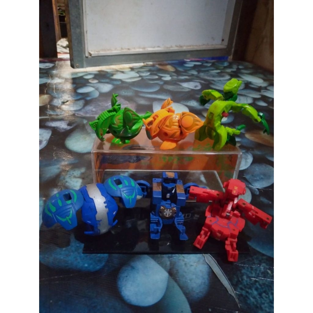 bakugan hydra, ijo 2pcs