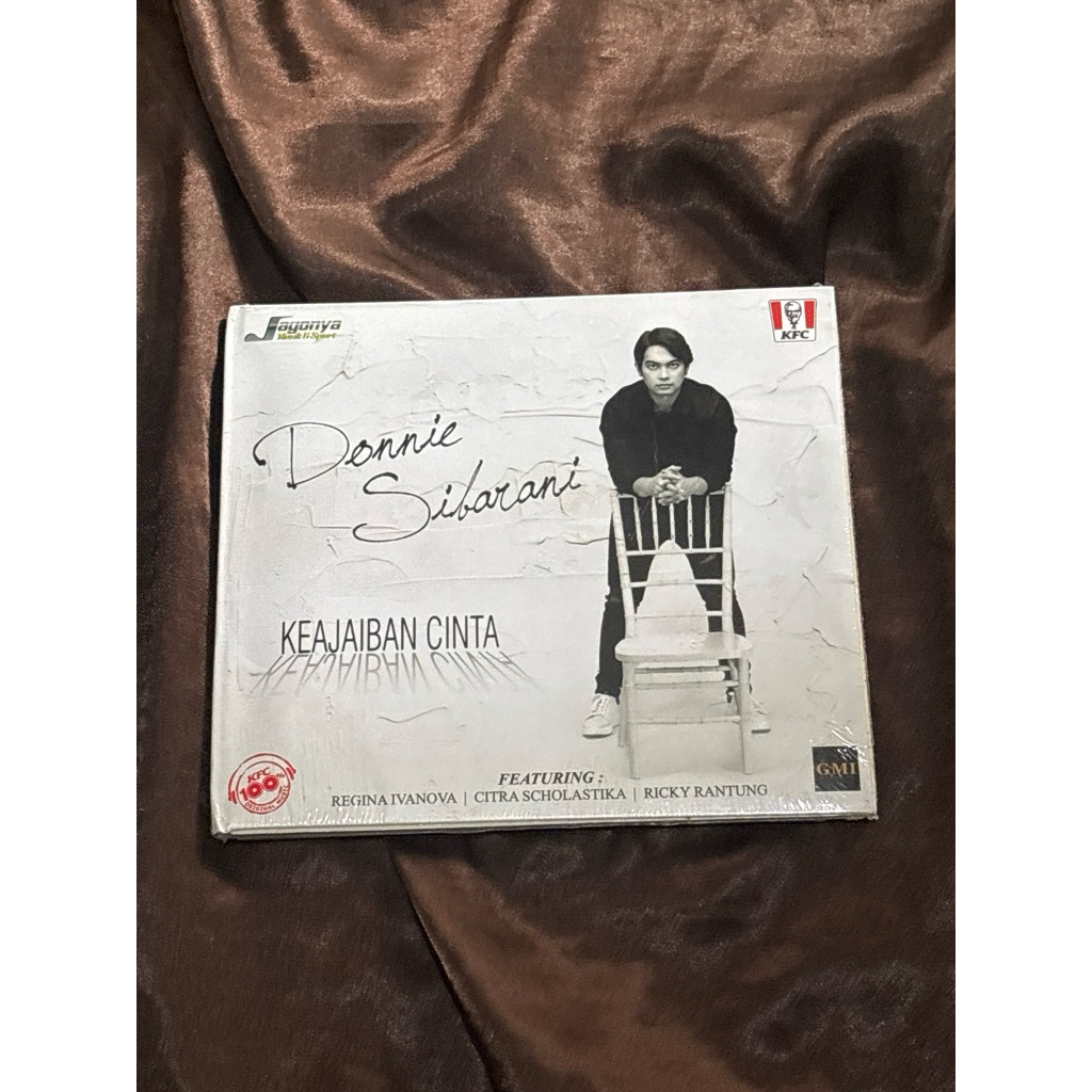 [SL2G] CD ALBUM DONNIE SIBARANI KEAJAIBAN CINTA MANTAN VOCALIS ADA BAND ORIGINAL