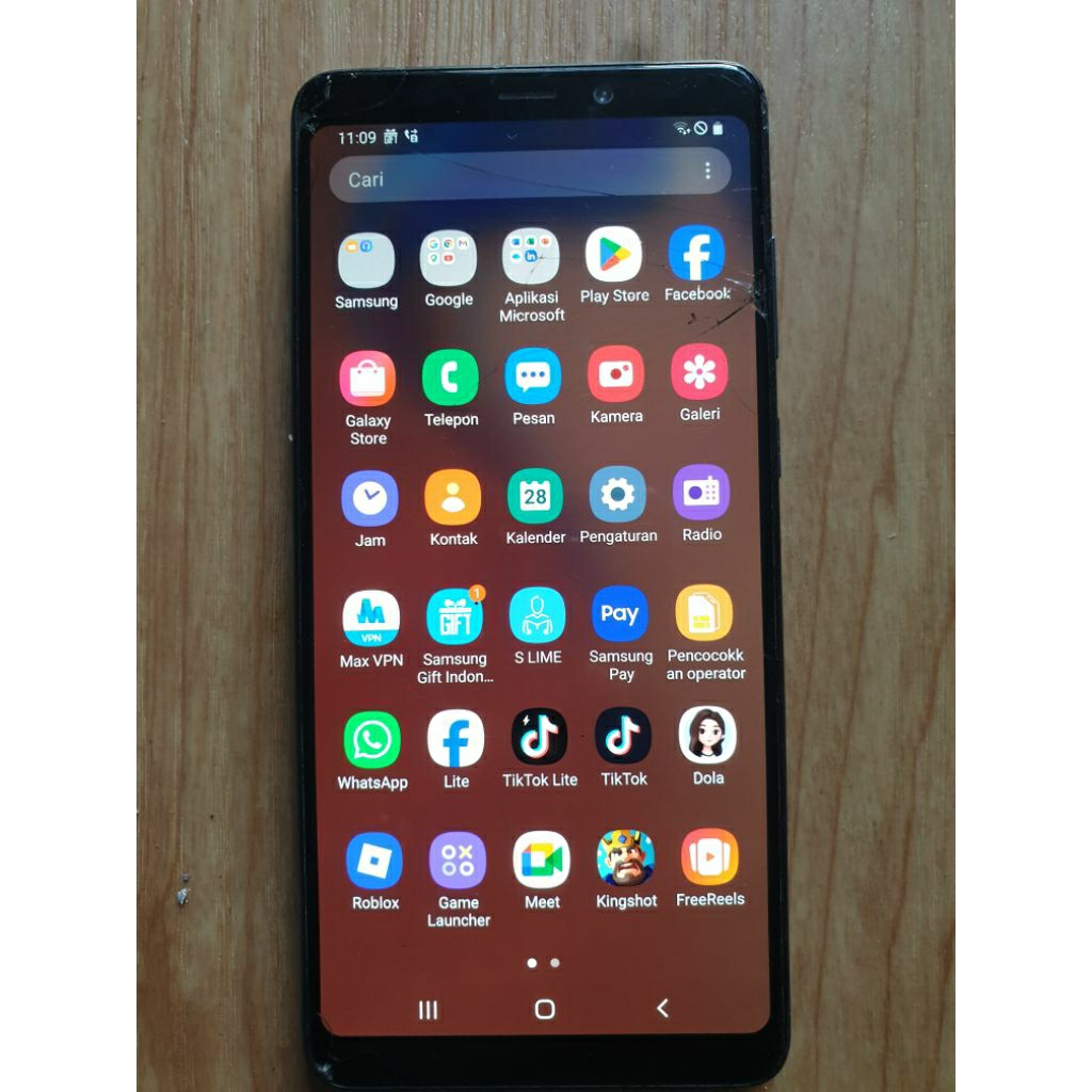 mesin samsung A9 2018 ORIGINAL RAM 6/128 MINUS WIFI ONLIY ATAU GA BISA PAKAI KARTU