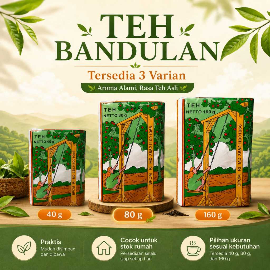 Teh Bandulan Teh Legendaris Harum Teh Hitam / Teh Bandulan