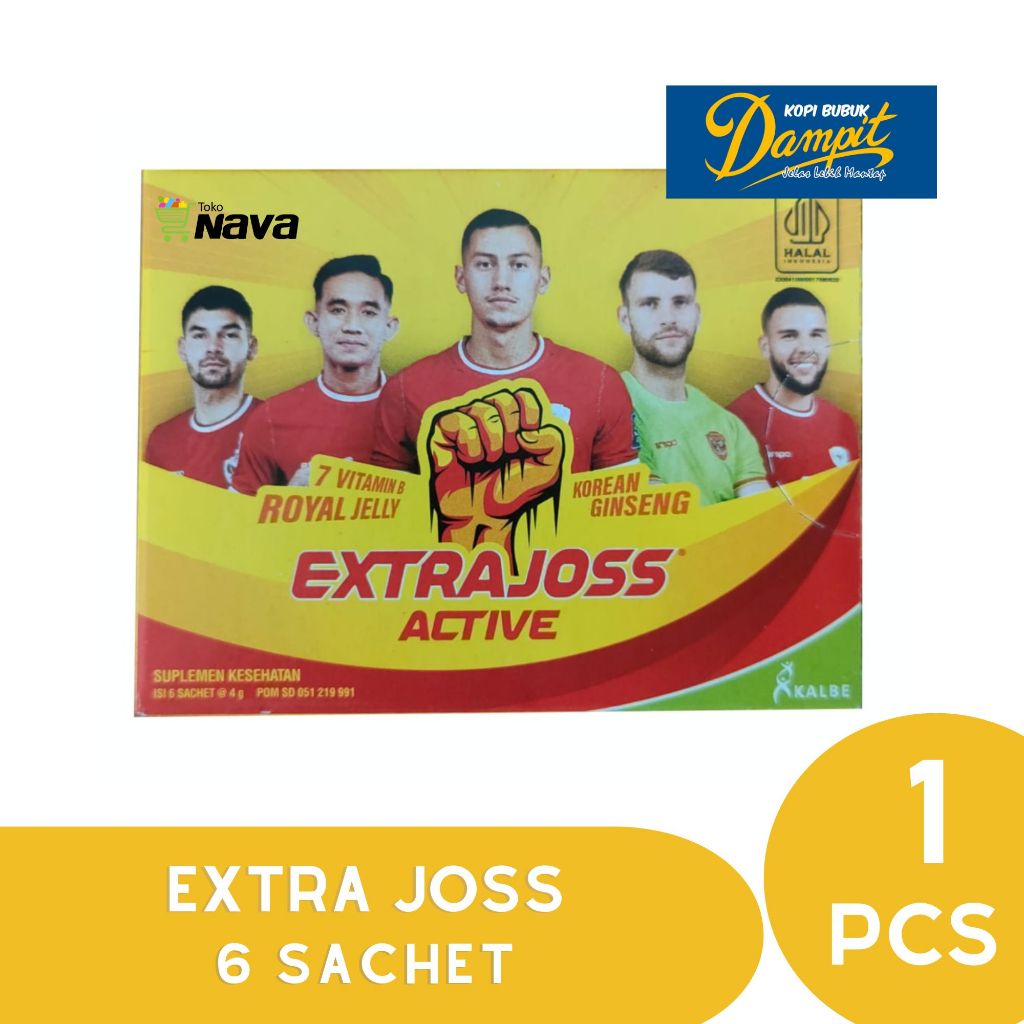 EXTRA JOSS / EXTRA JOSS ACTIVE 6X4gr / EXTRA JOSS ACTIVE