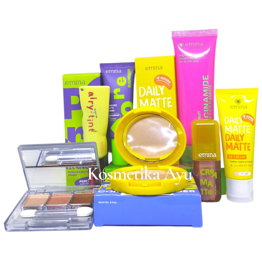Paket Emina Make Up Lengkap Paket Make Emina Untuk Remaja