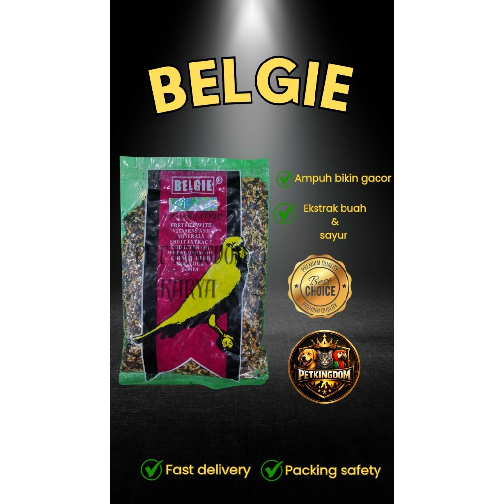 XO Belgie Pakan Burung Kenari Original