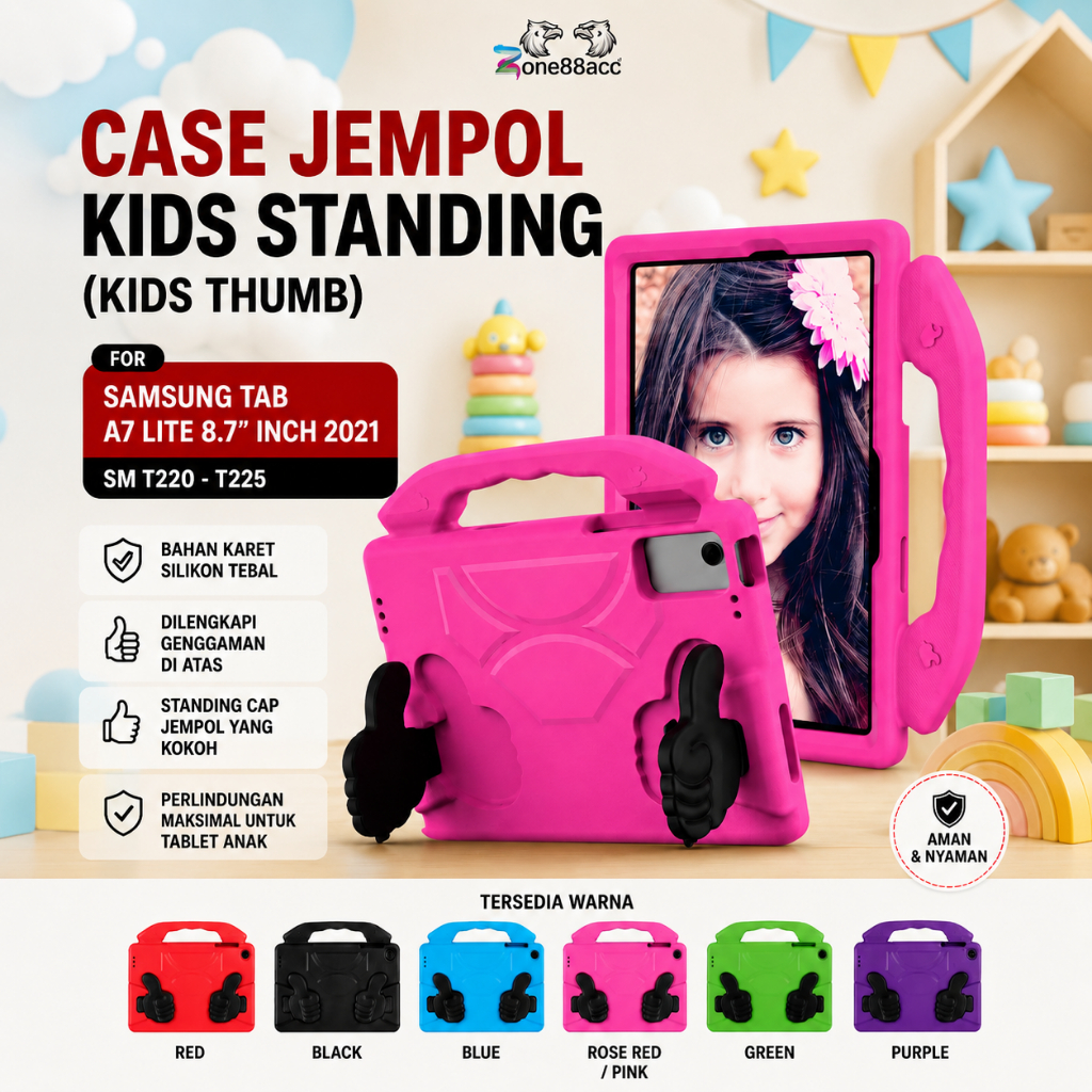 Softcase Samsung Galaxy Tab A7 Lite 2021 / SM-T225 / case samsung tab a7 lite / casing samsung tab a