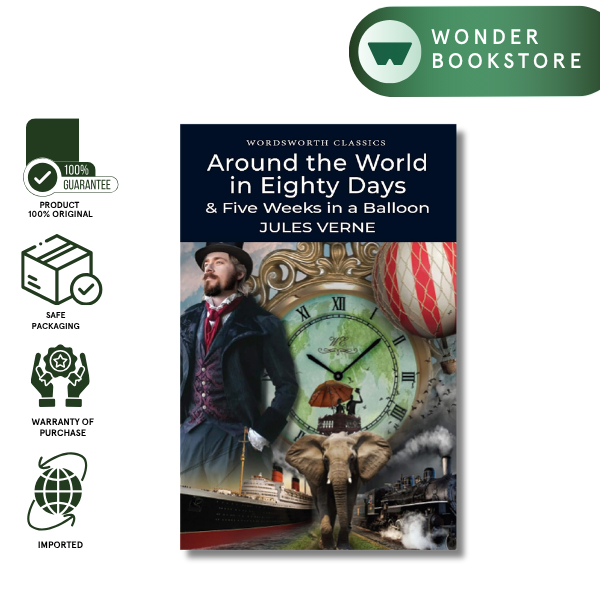 Wordsworth - Wordsworth Classics: Around The World In 80 Days/Five Weeks In A Balloon - 978185326090