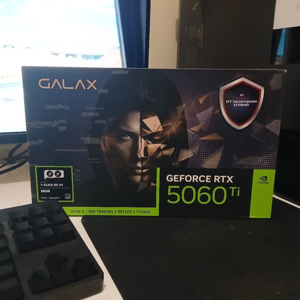 GALAX RTX 5060 Ti 16GB OC LED light NVIDIA RTX 5060Ti