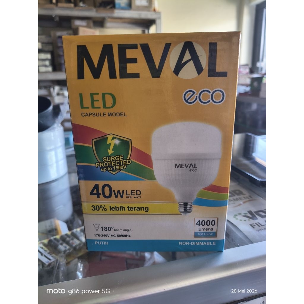 LAMPU LED CAPSUL MEVAL 40 WATT