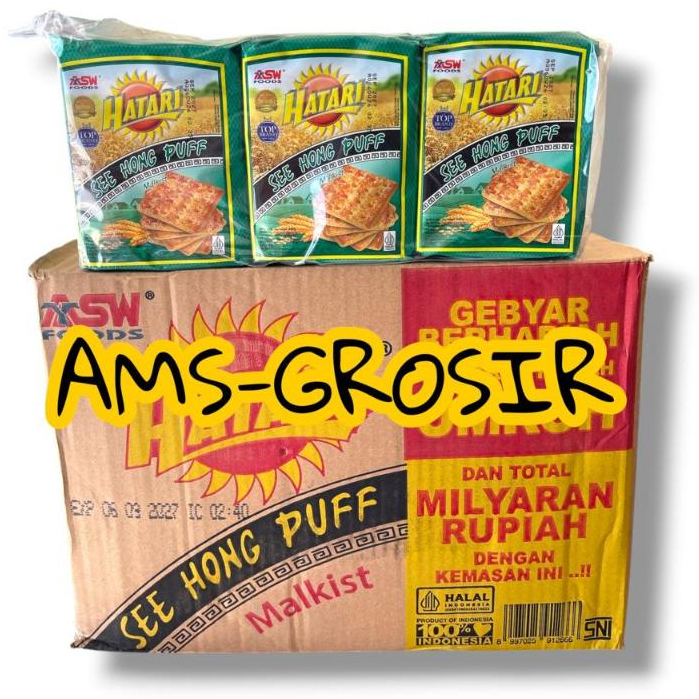 BISKUIT HATARI MALKIST 245GR DUS ( 36 PCS )