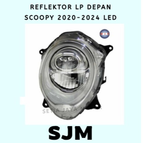 REFLEKTOR LAMPU DEPAN LED SCOOPY 2020-2024 WIN