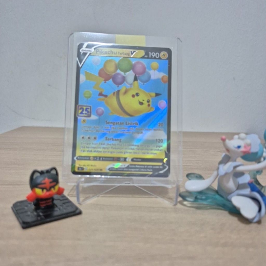 Pikachu terbang V 25th S8A Pokemon TCG Indonesia