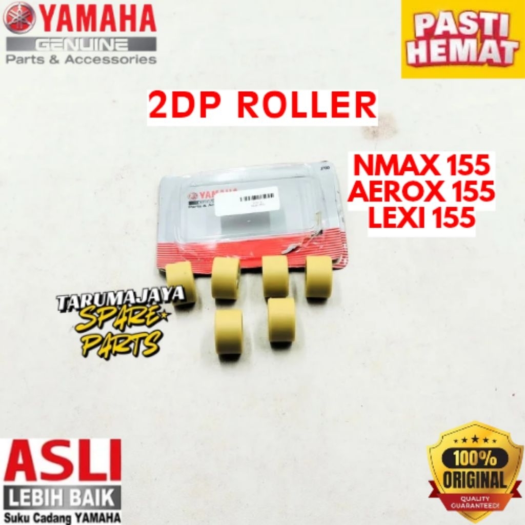 ROLLER ORIGINAL YAMAHA KODE 2DP ROLLER NMAX 155, ROLLER AEROX 155, LEXI 155



