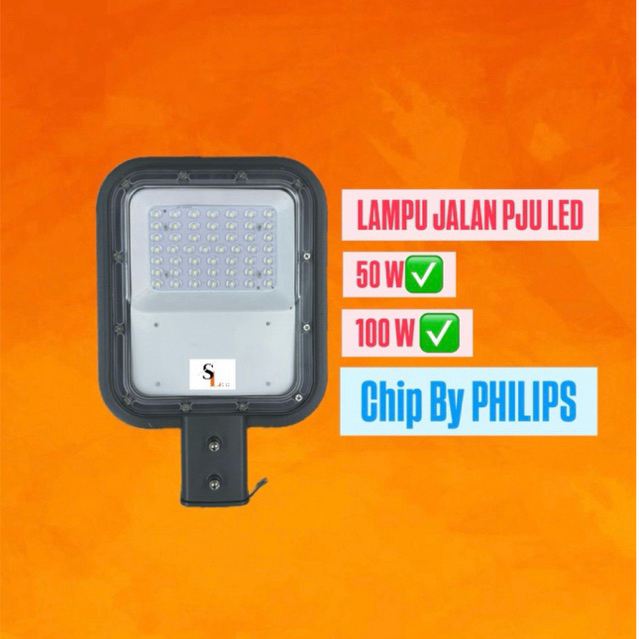 Lampu Jalan PJU LED Premium 50 watt/ 100 watt Chip Led Philips