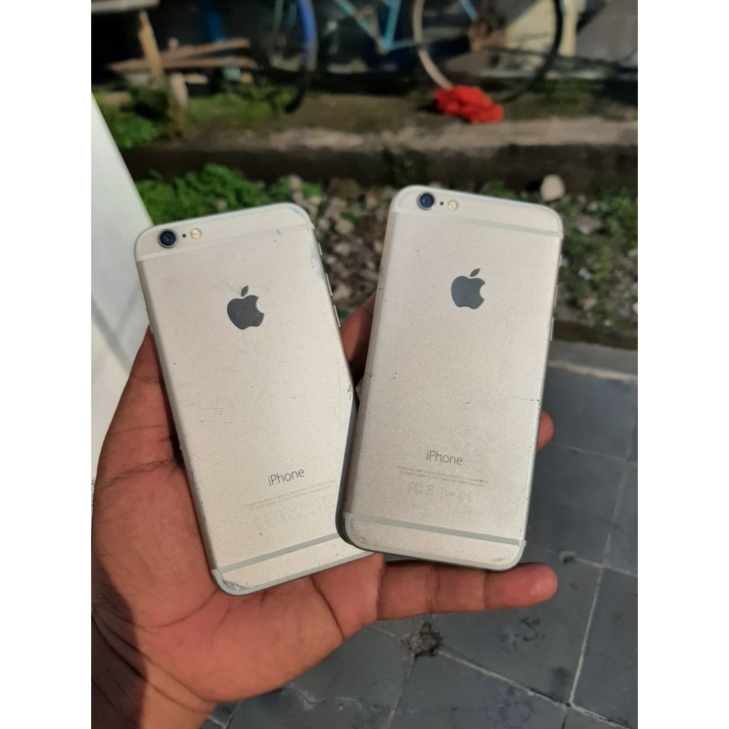 iphone 6 dapat 2 biji, minus lcd pecah & satunya lcd nya blank, mesin masih hidup sudah testi, poin 