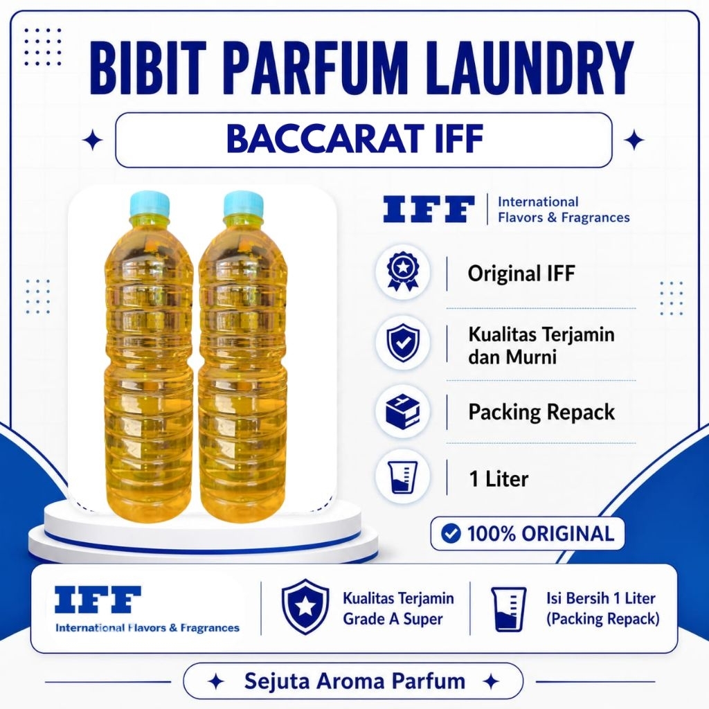 BACCARAT (BIBIT PARFUM LAUNDRY) ORIGINAL IFF UK.1 Ltr