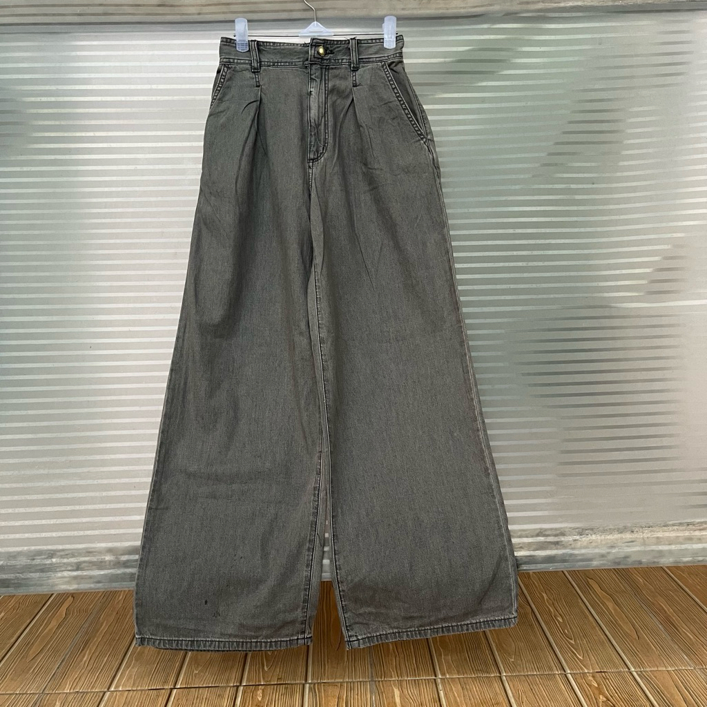 GU Kulot Soft Jeans Grey New S