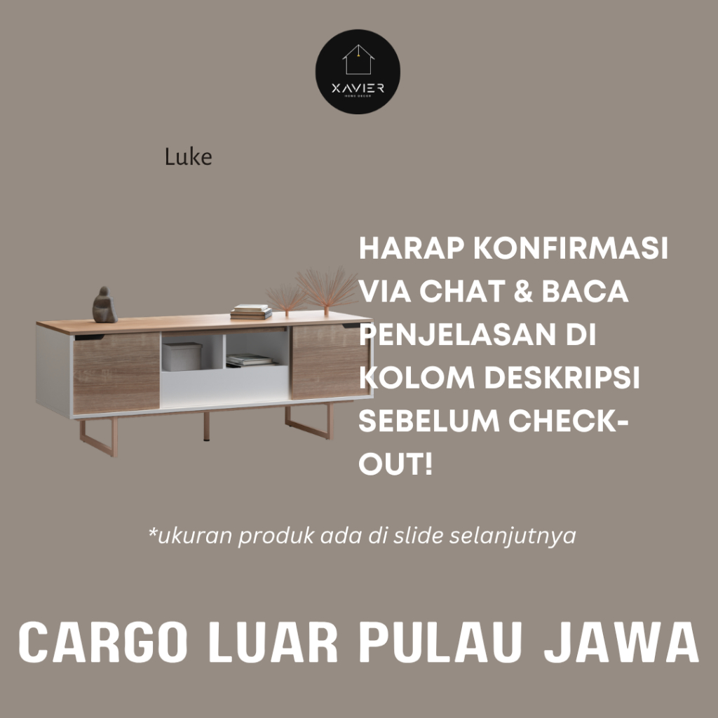 Xavier Home Decor LUKE - CARGO LUAR PULAU JAWA