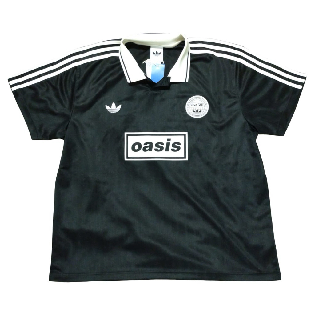 Oasis x Adidas Jacquard Jersey Black