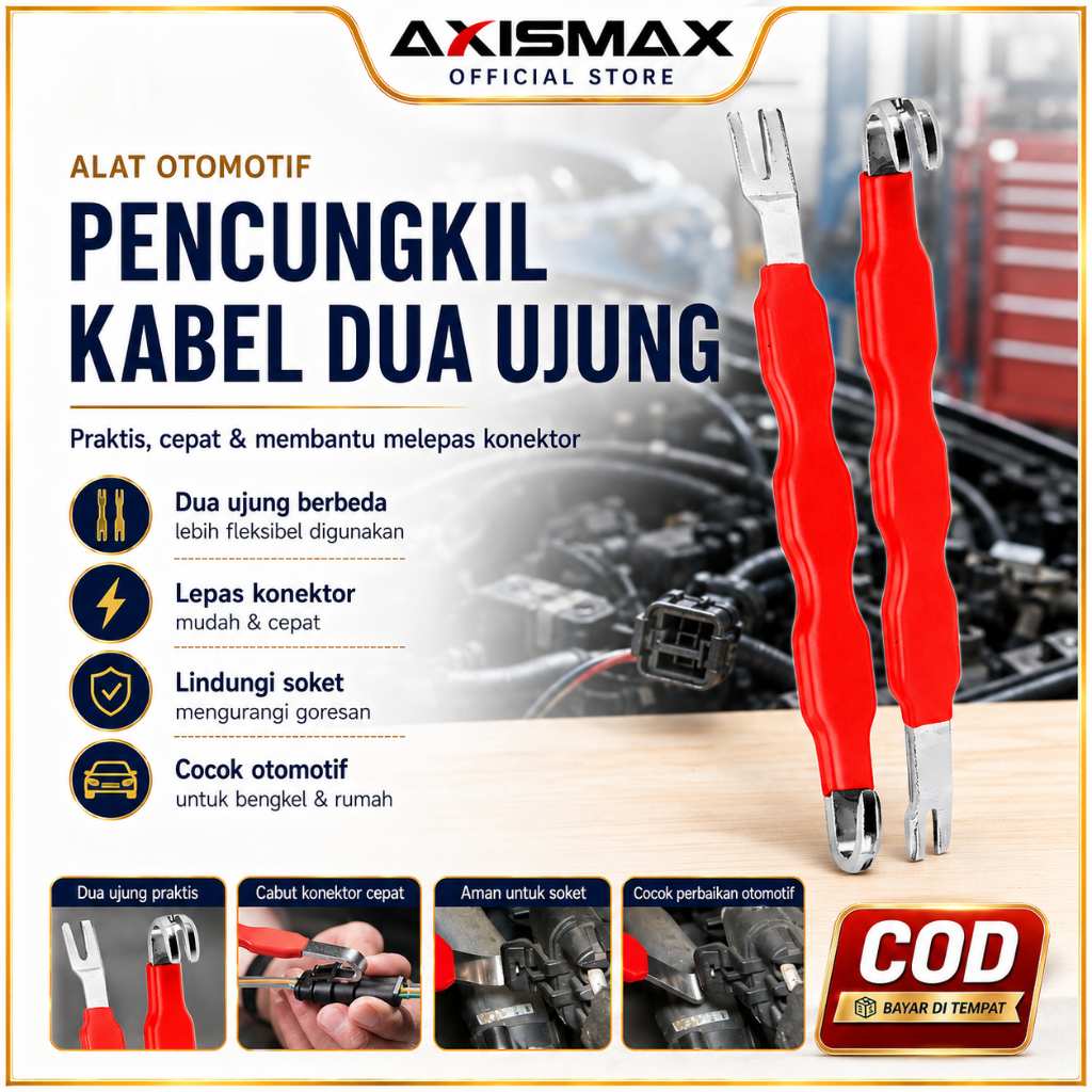 COD Alat Pemisah Terminal Listrik Mobil Connector Separator Disassembly Tool, Pembuka Soket Kabel Ot
