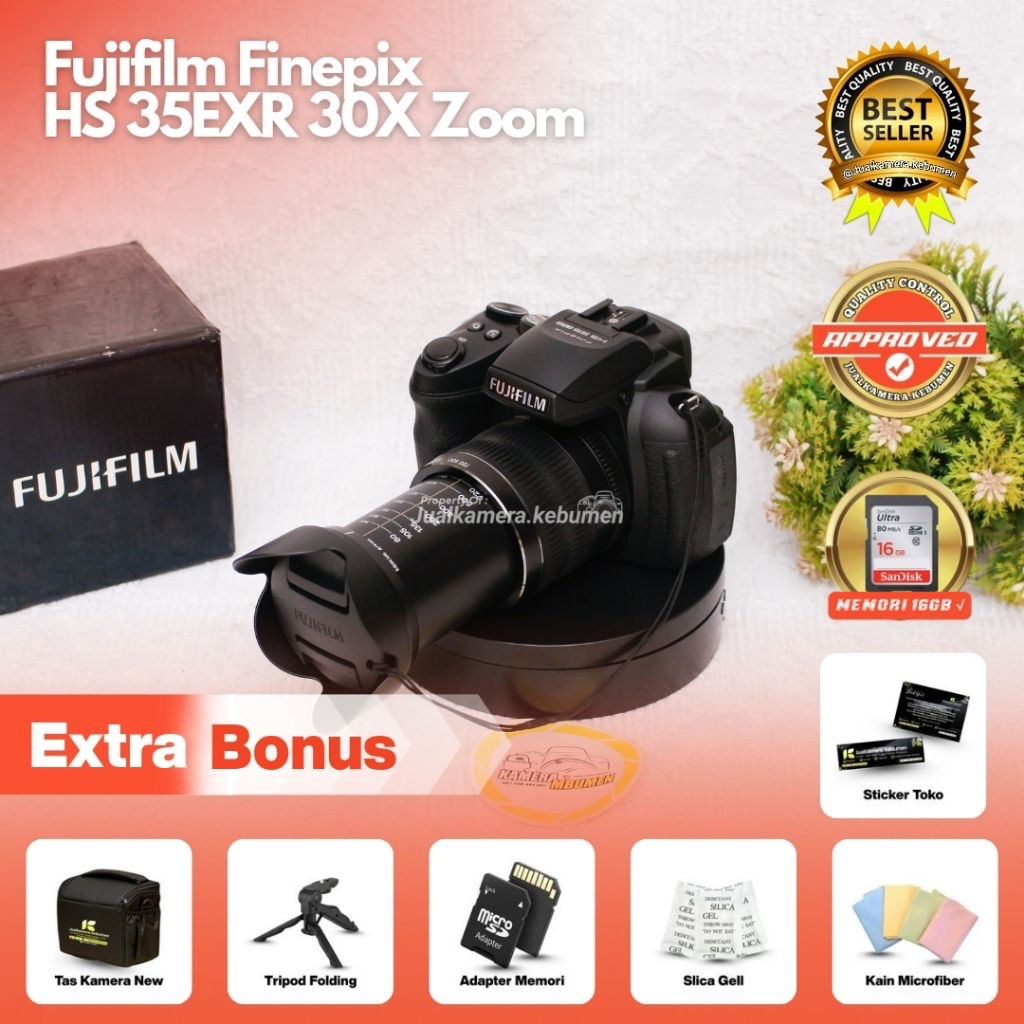 FUJIFILM FinePix HS35EXR Kamera Digital Compact