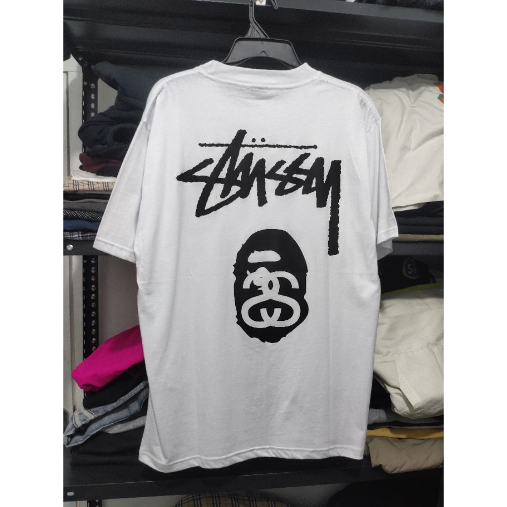 Stussy x bape T shirt second