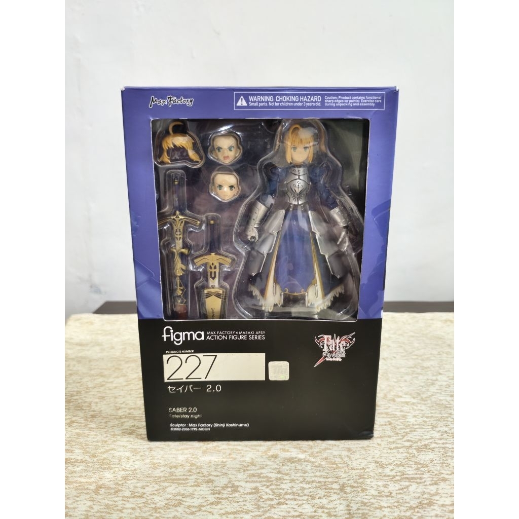 Max Factory Figma Action Figure Fate Stay Night 2.0~Saber Artoria~(ORIGINAL JP)