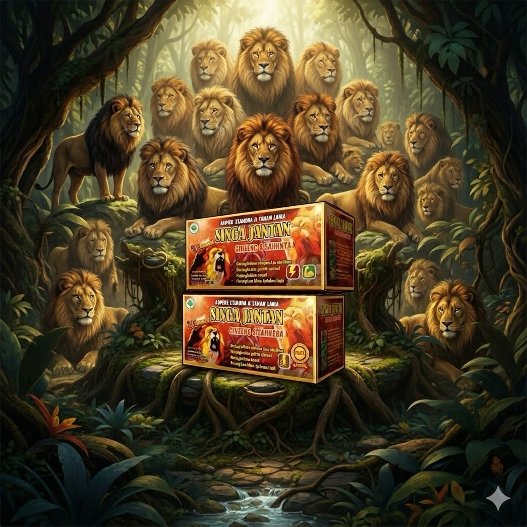 Suplemen SINGA JTN-Kapsul Asli
