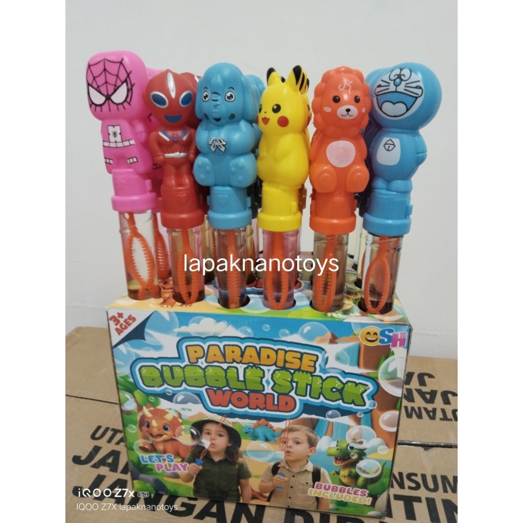 Mainan anak bubble stik gelembung sabun