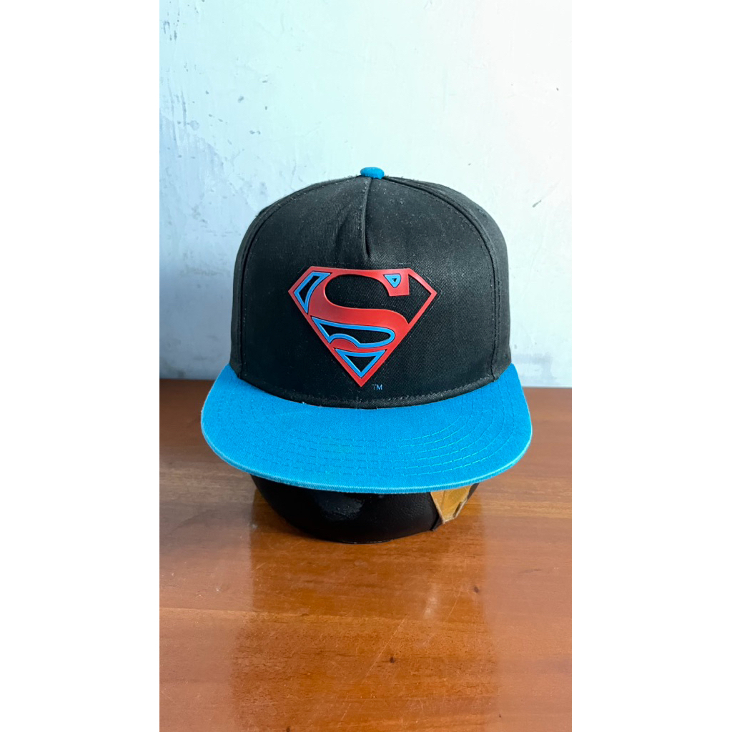 topi karakter superman visor aop original second