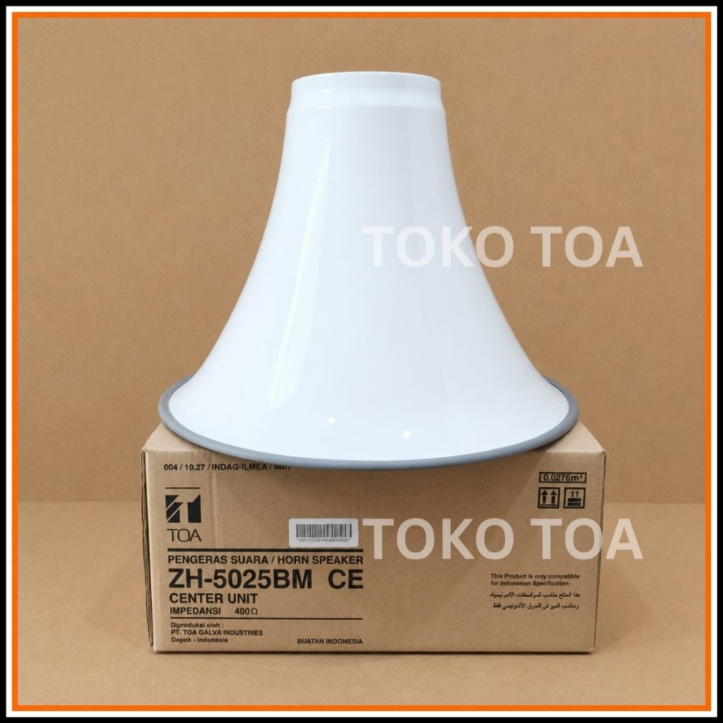 ZH-5025BM HORN SPEAKER CORONG TOA ZH-5025BM ZH 5025 BM 25 WATT TRAFO MATCHING