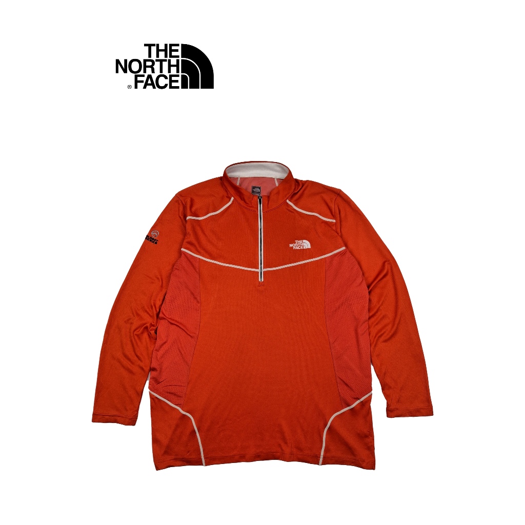 Kaos Polo Lengan Panjang The North Face Hitam Minimalis Pria