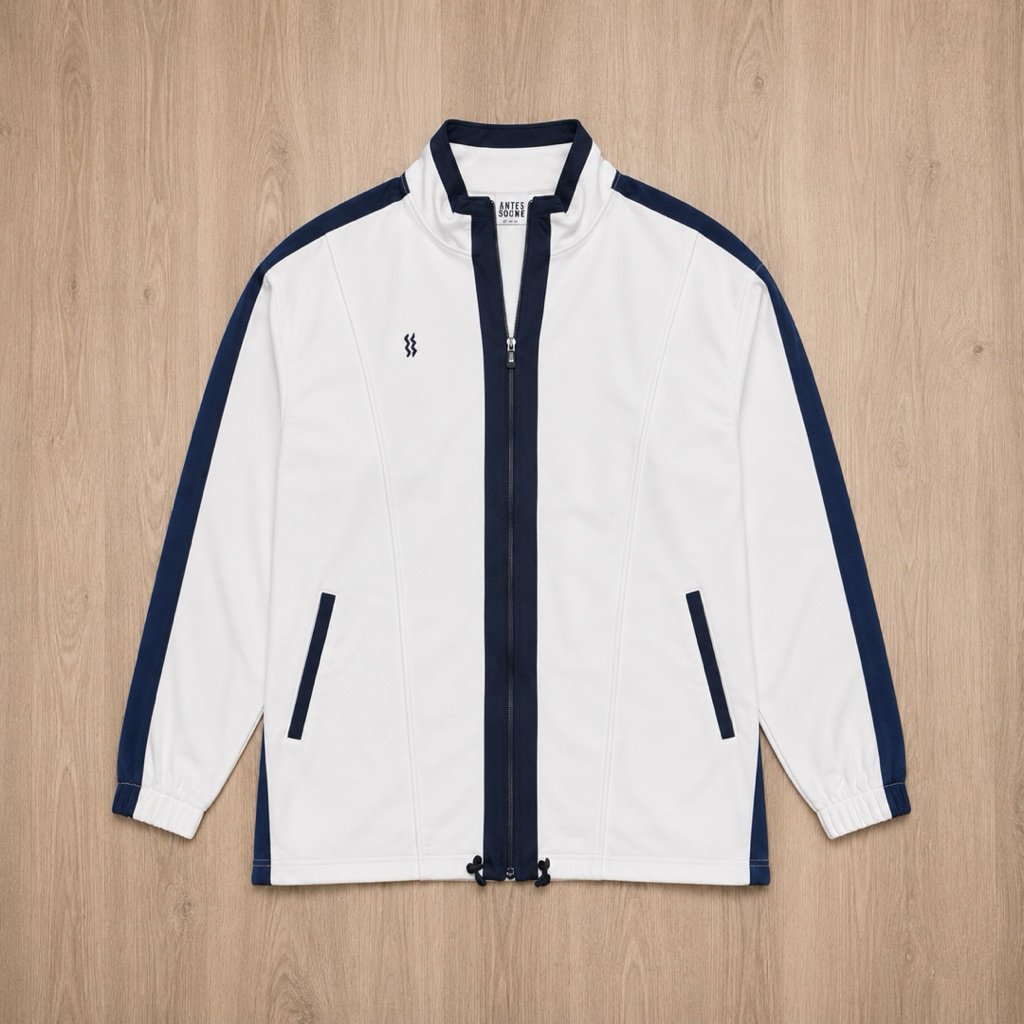 Tracktop Jacket Superstar By Mizuno White Original