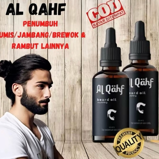 Al QAHF-MINYAK PENUMBUH RAMBUT / PENUMBUH JAMBANG, BREWOK,KUMIS,MINOXIDIL,RAMBUT,BULU ,BOTAK