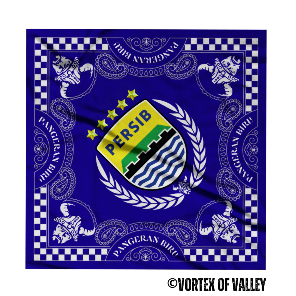 VoV - Slayer Bandana Syal Scarf Mask Premium Motif Persib Bandung