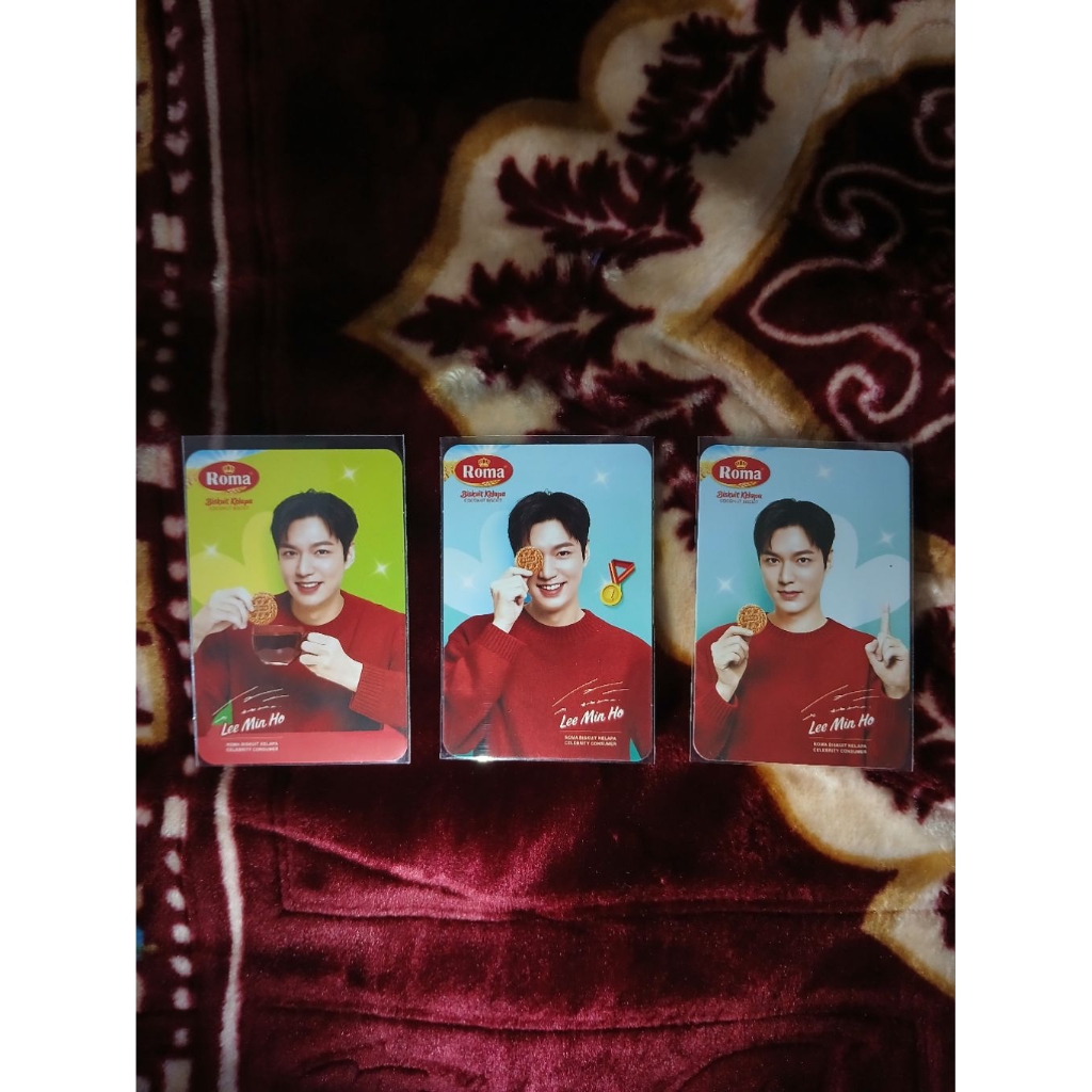 wts official photocard lee min ho x roma kelapa by seoulshelf (BACA DESKRIPSI)