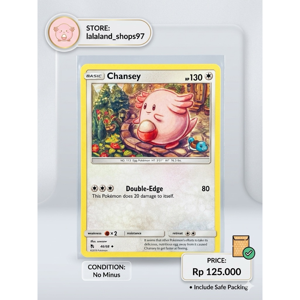 chansey pokemon tcg english