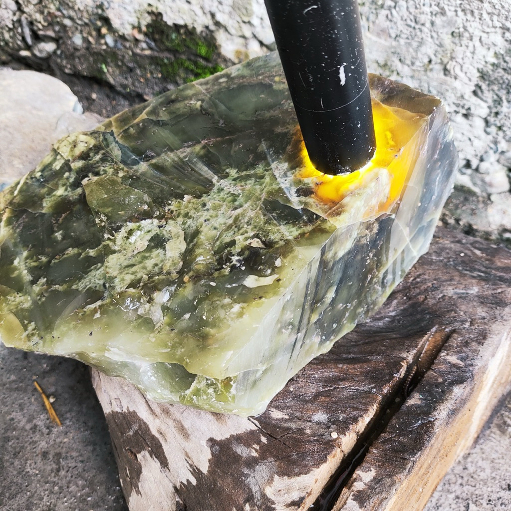 Bongkahan batu bio solar Aceh 4.8kg