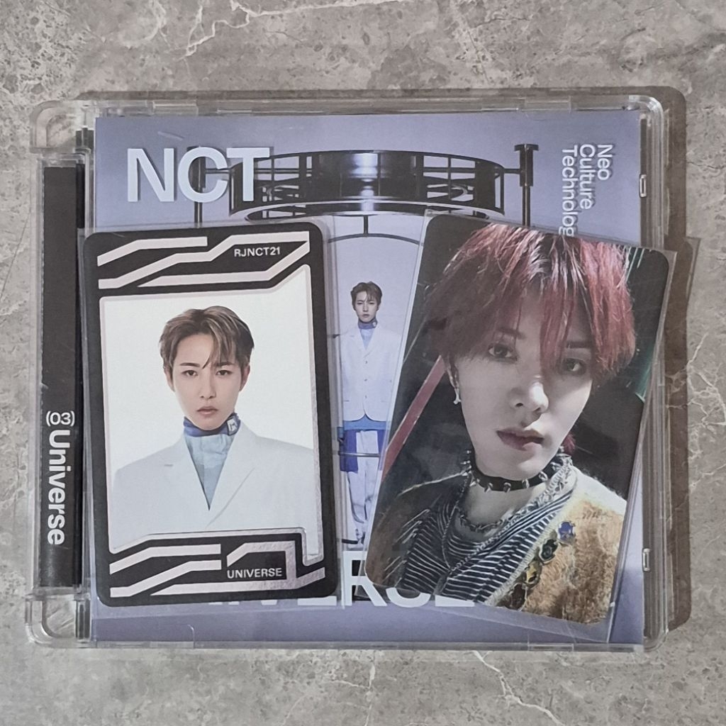 album jewel case nct 2021 cover renjun unsealed