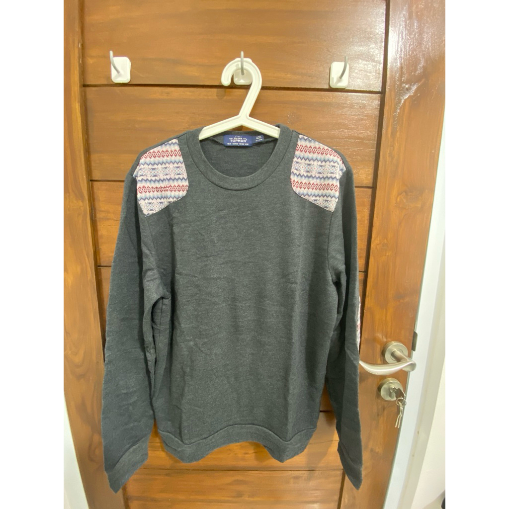 Topman sweater original long sleeve baju tangan lengan panjang pakaian preloved very good condition