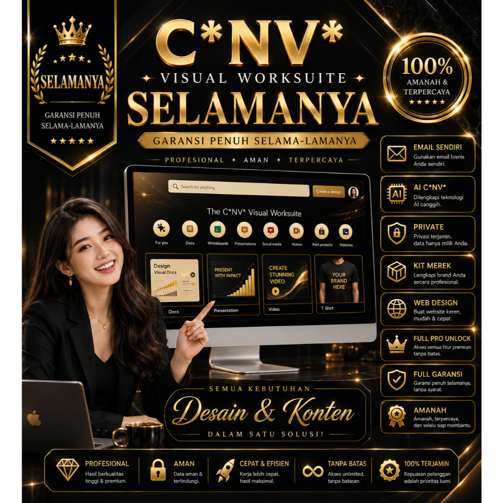 180.000+ TEMPLATE CANVA SELAMANYA PRO SIAP PAKAI CUKUP KIRIM DI CATATAN