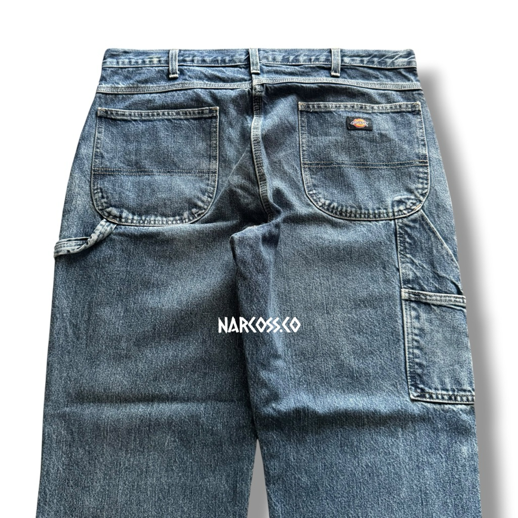 Dickies Jeans Carpenter Pants Made in Mexico  kode - K543 size 38-39 (38x30) pinggang - 100