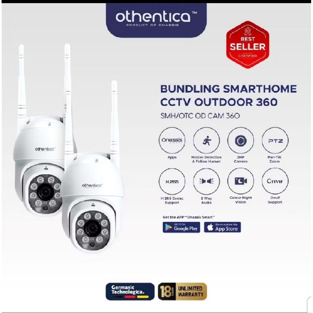 BUNDLING OTHENTICA SMARTHOME CCTV OUTDOOR 360