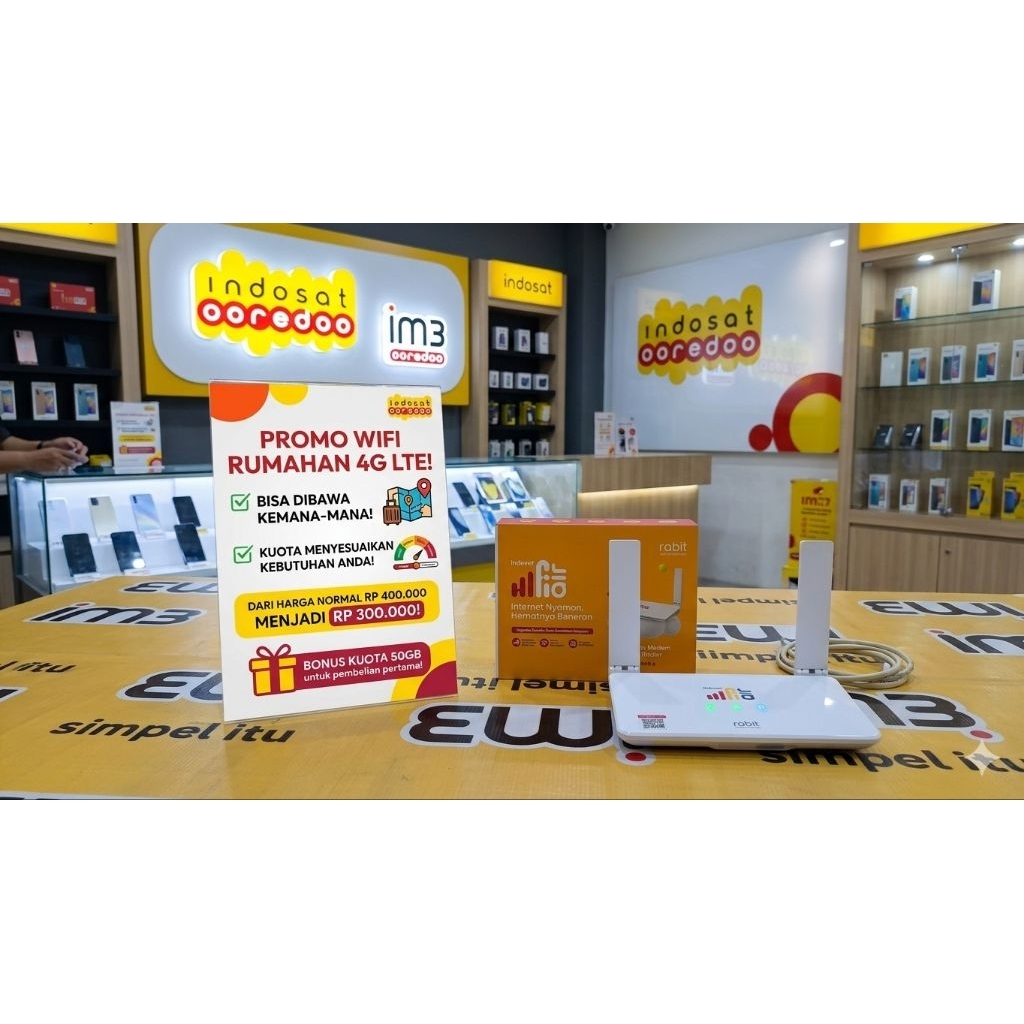 Modem Router Wifi 4GLTE Rumah