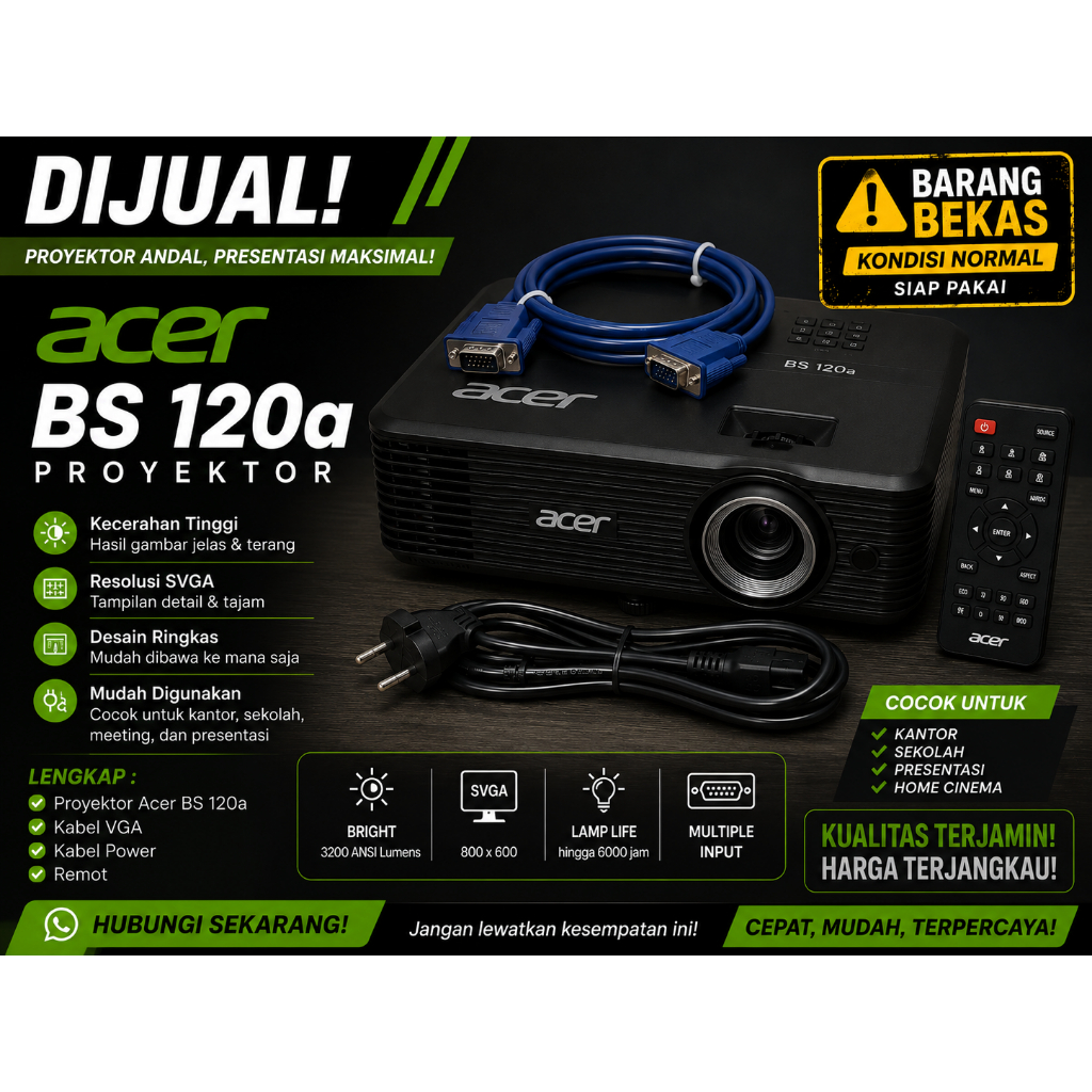 ACER BS-120 DLP PROYEKTOR
