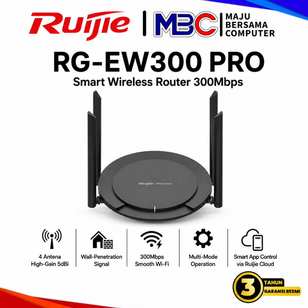 Router Ruijie RG-EW300 PRO 300 Mbps Router Access Point Repeater WISP WiFi Extender Ruijie Reyee