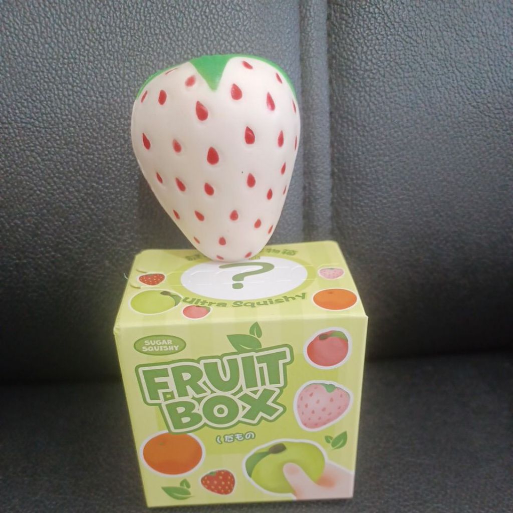 1blind box sugar Squishy Fruits Box Slow Rising Squishy